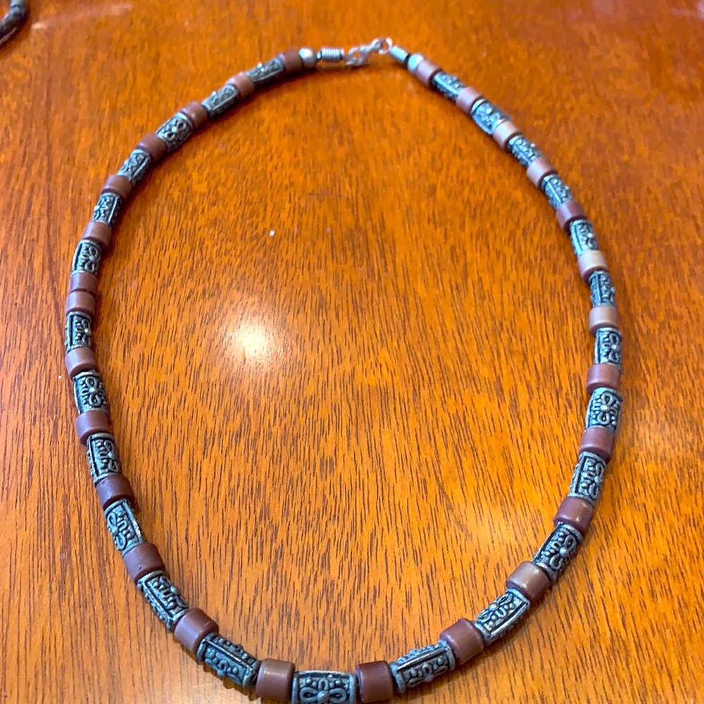 Bohemian man necklace